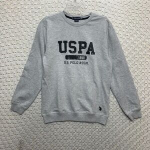 USPA US Polo Assn Sweatshirt Youth Size XXL/2XL‎ (18) Gray Long Slevee